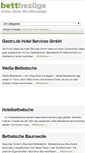Mobile Screenshot of bettbezuege.com
